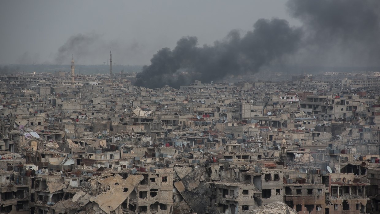 Сирия: пять мирных жителей ранены при обстреле боевиками районов Дамаска