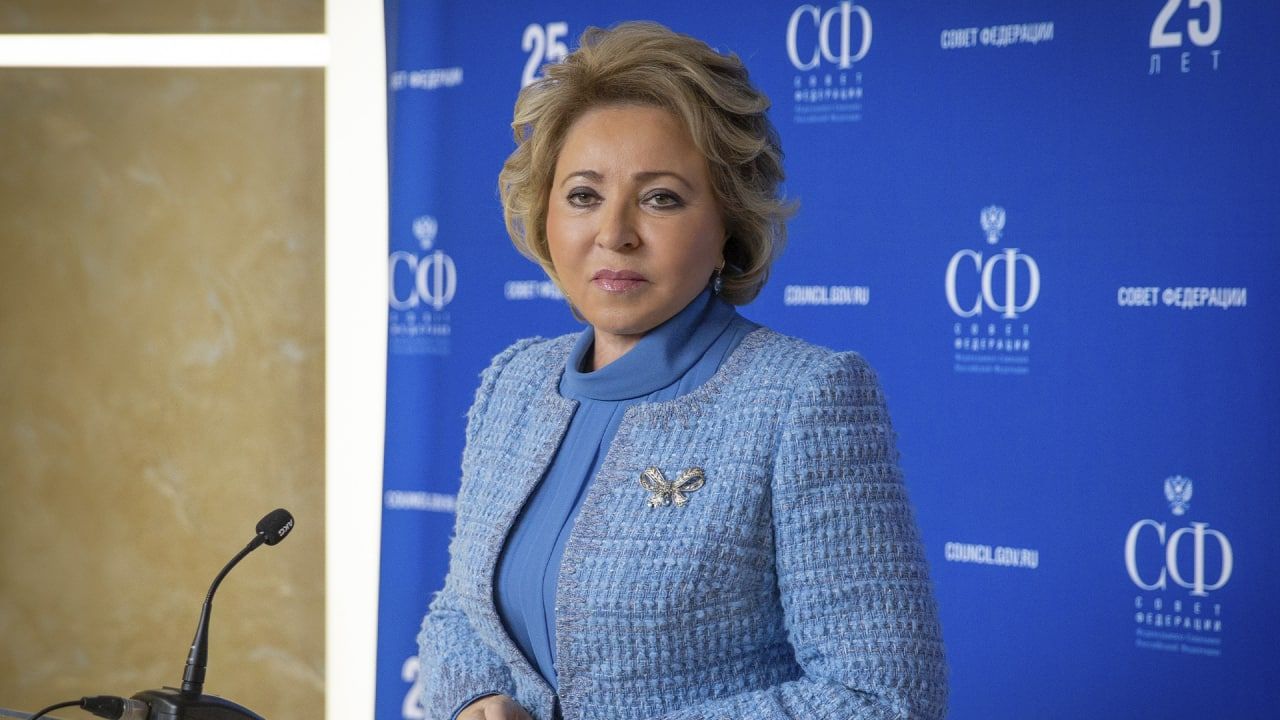 Матвиенко назвала геноцидом заморозку счетов россиян в других странах