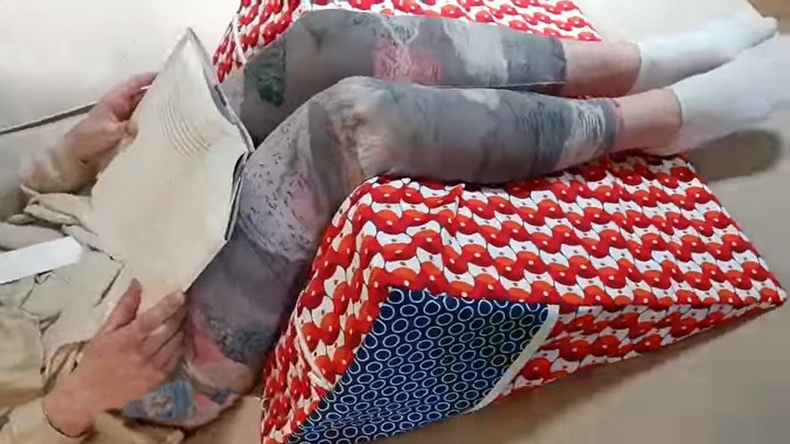 Чудо-подушка: с ней даже на полу вы будете чувствовать себя, как на диване