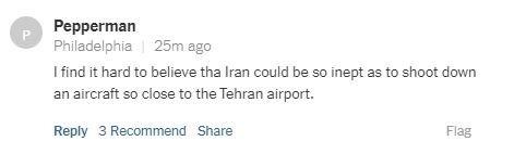 Сами американцы убеждены, что «Боинг» в Иране сбили США