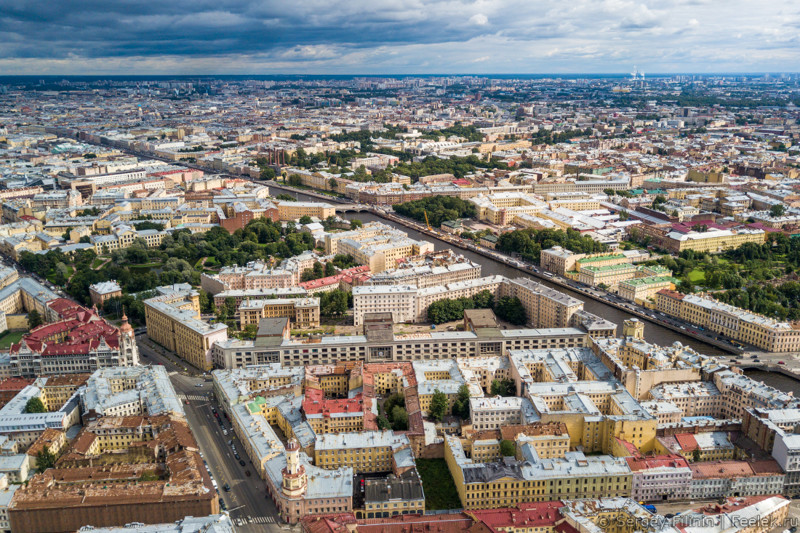 Санкт-Петербург с высоты высота, санкт-петербург, фото