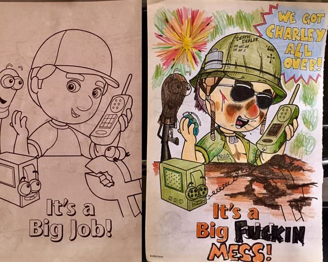 Почему не стоит доверять детские раскраски Папе 