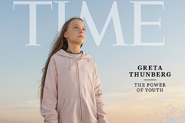 16-летняя активистка Грета Тунберг стала человеком года по версии журнала Time