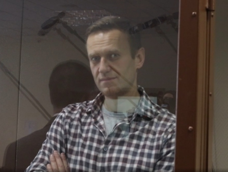 Алексей Навальный // Фото: стоп-кадр с видео пресс-службы Мосгорсуда