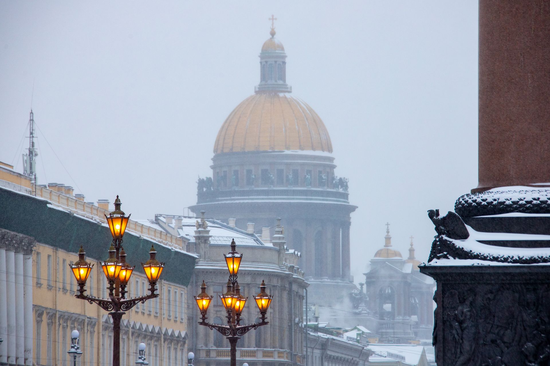 Питер В Декабре Фото