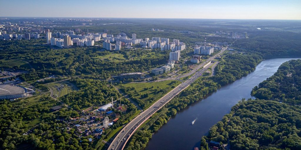 В рейтинг самых крупных районов Москвы по площади жилых домов включили Хорошево-Мневники