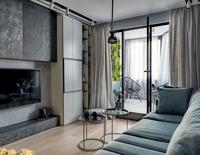 Современный Гостиная by VYAZMINOVA & SELVINSKY ARCHITECTS