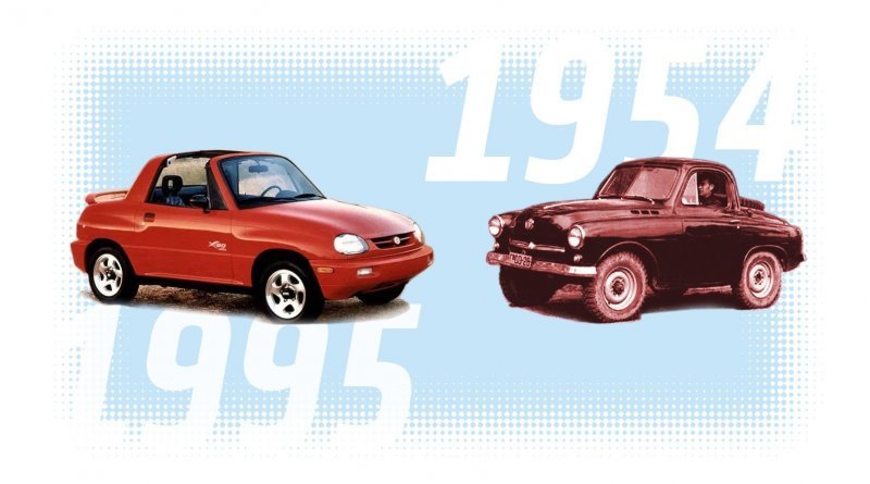 Русский след в дизайне японского кроссовера Suzuki X-90 Русский след в дизайне японского кроссовера Suzuki X-90