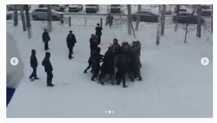 В Татарстане Росгвардия   отработала действия по разгону массовых беспорядков на школьниках