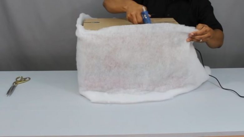 Прочный и красивый пуф из простых материалов Мебель,пуф,сделай сам