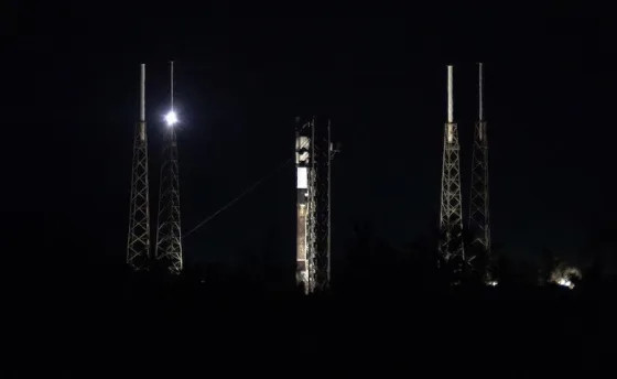 аварийная отмена за две минуты до запуска Starlink