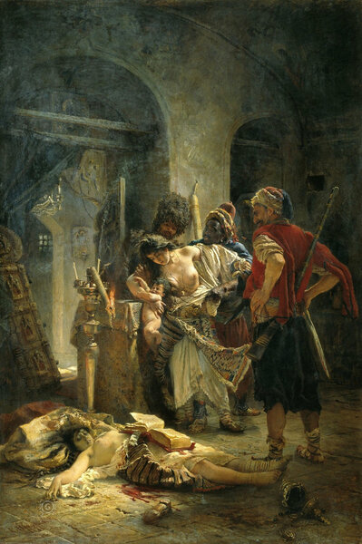 Константин Маковский. Болгарские мученицы. 1877 год © Wikimedia Commons