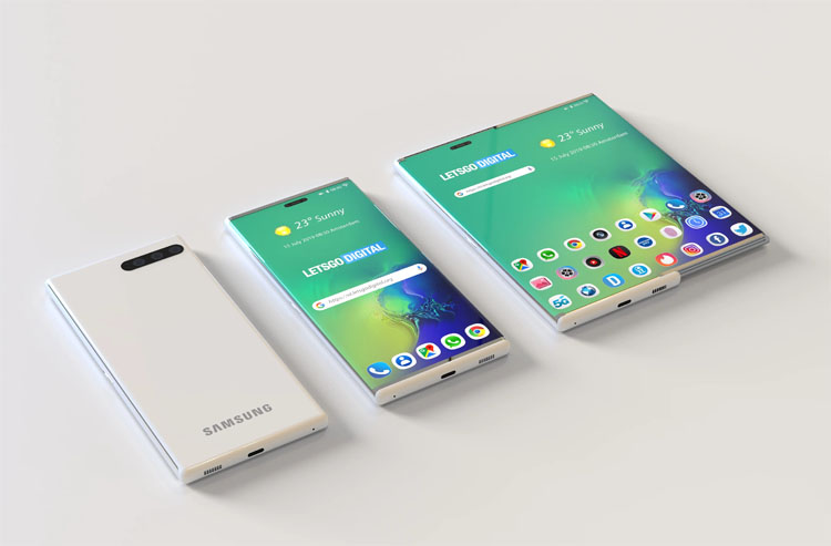 Samsung Galaxy S11 может получить раздвижной дисплей новости,смартфон,статья