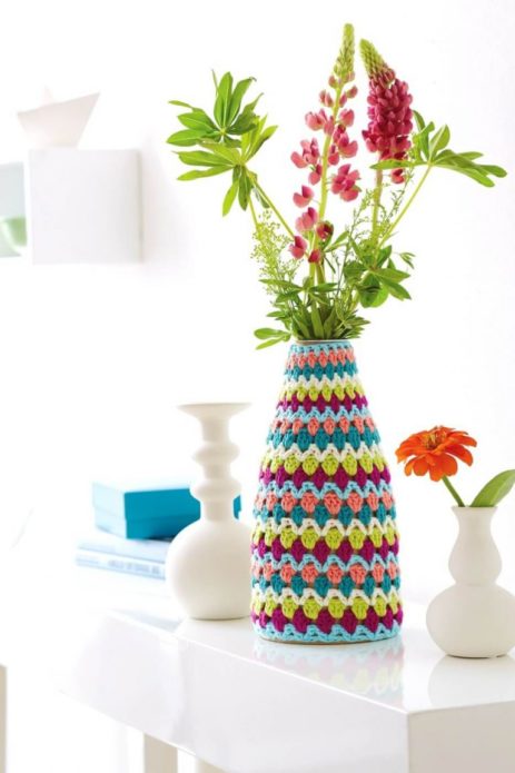 40 идей декора из пряжи, который сделает ваш дом уютнее вязание