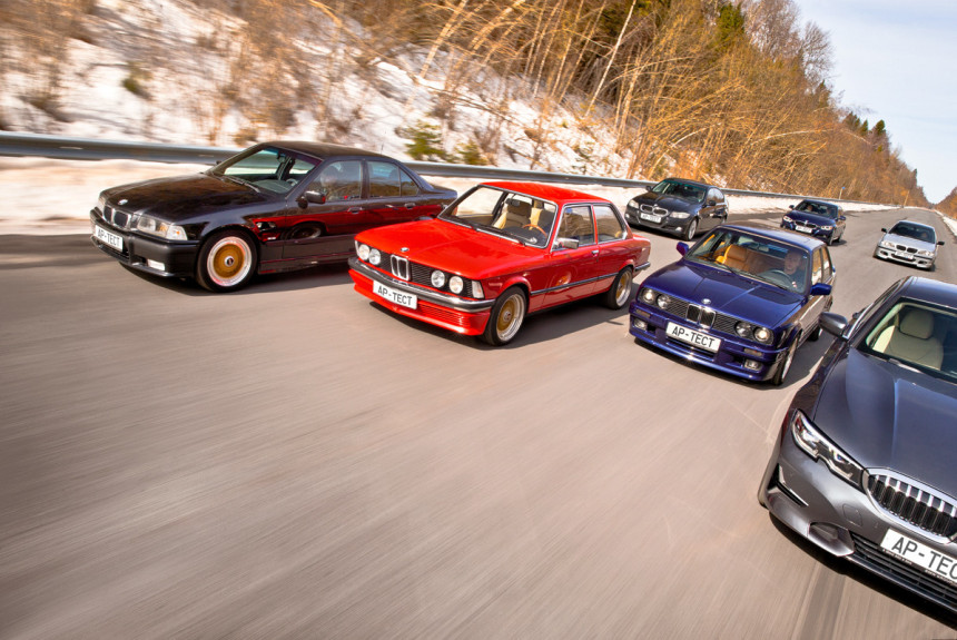 BMW третьей серии: как это было. BMW 3 series E21, E30, E36, E46 