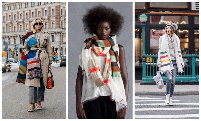 Модные шарфы осень-зима 2019-2020: как и с чем носить Модные шарфы осень-зима 2019-2020: как и с чем носить мода и красота,модные образы,модные тенденции,одежда и аксессуары