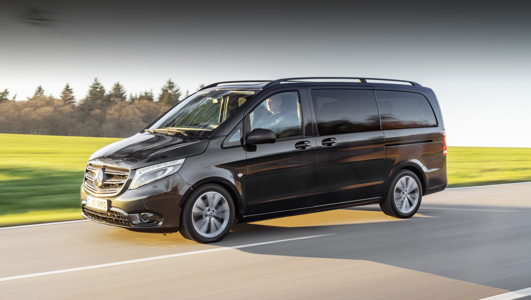 Обновление вэна Mercedes-Benz Vito отразилось на начинке