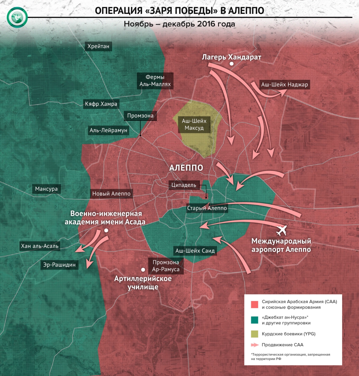Карта алеппо сегодня 2016 карта боевых действий