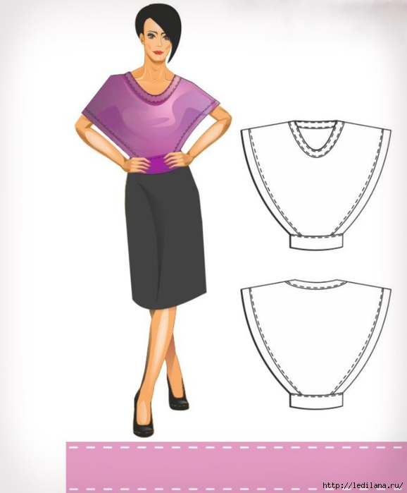 Выкройки для тех, кто иголки в руках не держал Выкройки для тех, кто иголки в руках не держал одежда