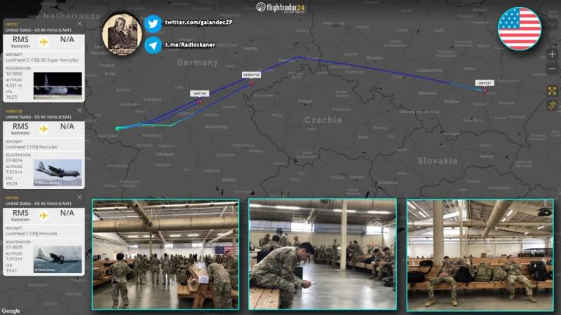 Транспортные самолеты ВВС США приступили к переброске войск в Восточную Европу Транспортные самолеты ВВС США приступили к переброске войск в Восточную Европу зрения, войск, ранее, Ramstein, дивизии, точки, военнослужащих, подобные, Украины, востока, проблемы, решение, военное, провоцируют, Вашингтона, действия, Соединенные, Чижова, Владима, представителя