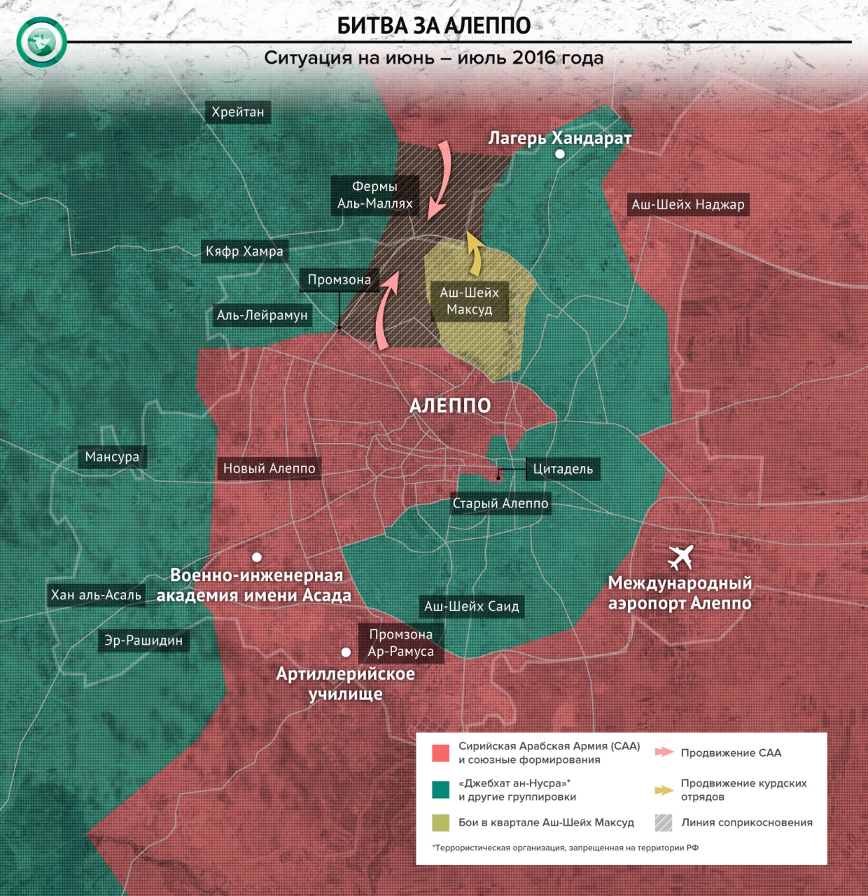 Карта алеппо сегодня 2016 карта боевых действий