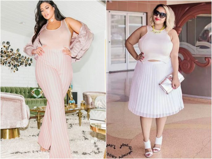 Явный перебор - так на пышках выглядят наряды, предназначенные для стройняшек Явный перебор - так на пышках выглядят наряды, предназначенные для стройняшек мода