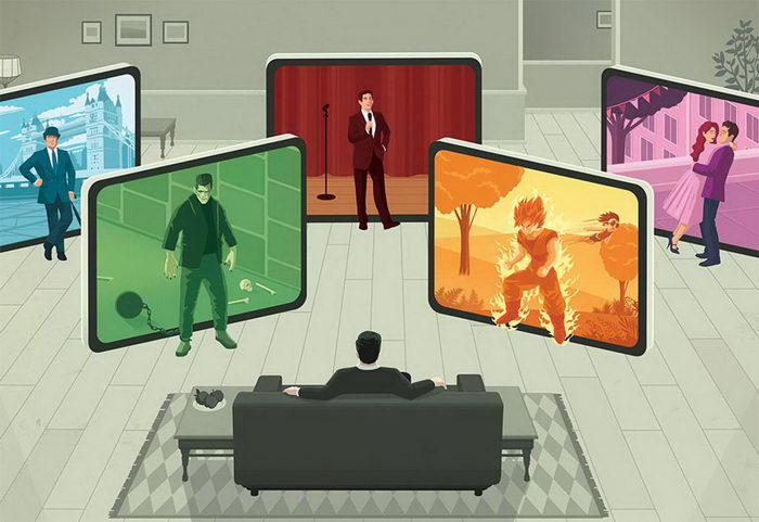 Ироничные иллюстрации о современном мире 