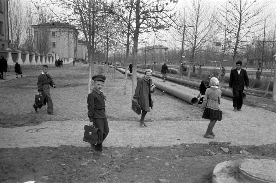 Москва 1958 года в фотографиях Эриха Лессинга 