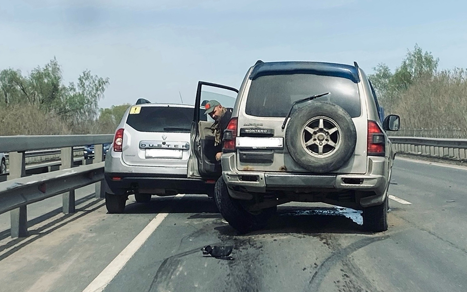 В массовой аварии на Солотчинском шоссе пострадали 4 человека