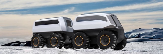 Российский автобусный завод создал вездеход-беспилотник для Арктики Российский автобусный завод создал вездеход-беспилотник для Арктики беспилотник,вездеходы,Россия
