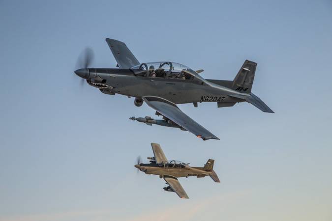 Боевое применение турбовинтовых штурмовиков EMB-314 Super Tucano Боевое применение турбовинтовых штурмовиков EMB-314 Super Tucano ввс