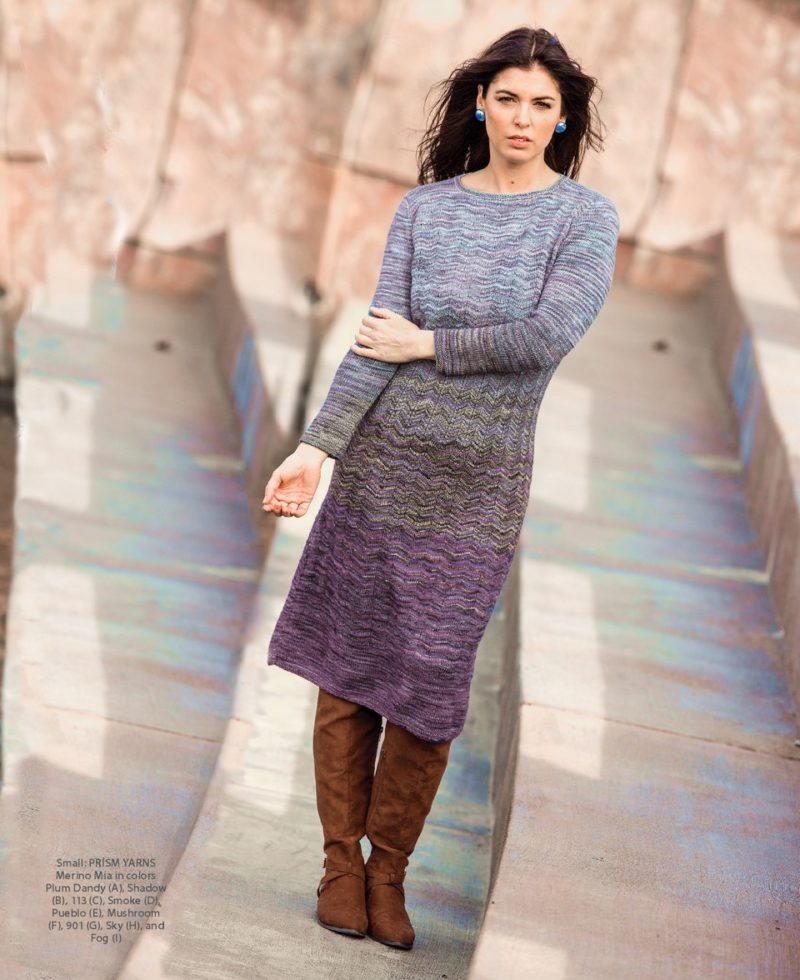 Градиентное вязание с переходом цветов — яркие идеи и мастер-классы Градиентное вязание,мастерство,рукоделие,своими руками,умелые руки