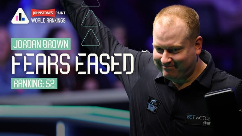 Джордан Браун вышел в четвертьфинал Northern Ireland Open 2025 и укрепил свои позиции в туре (фото: WST)
