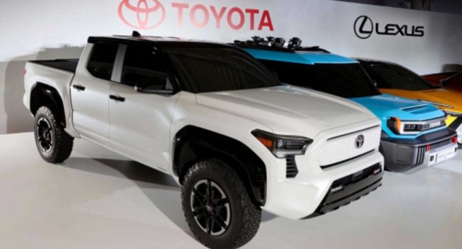 Пикап Toyota Tacoma получит электрическую версию Пикап Toyota Tacoma получит электрическую версию Автомобили