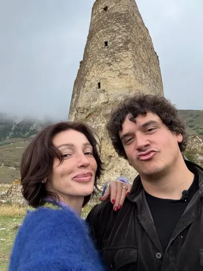 Настя Ивлеева и Филипп Бегак