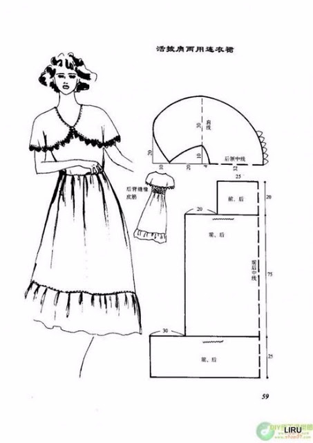 Простые интересные выкройки летних платьев Простые интересные выкройки летних платьев выкройка платья,летние платья,одежда,своими руками