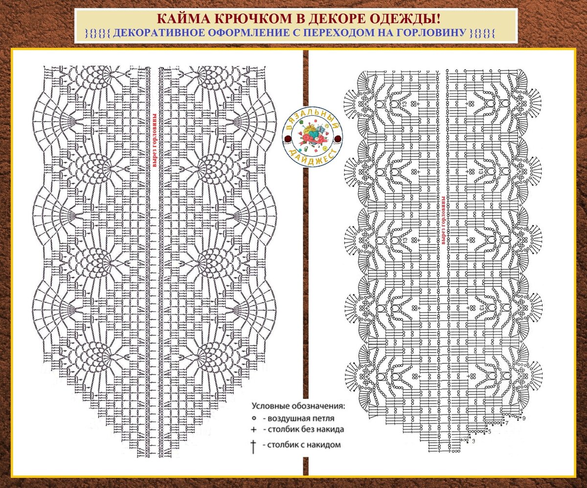 Кайма крючком в декоре одежды! Простое применение и варианты от модного бренда Марокко вязание,декор,мода,одежда