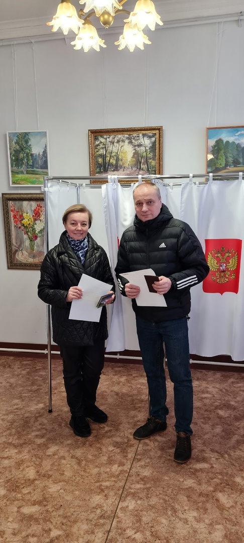 Житель Тверской области пришел на выборы президента РФ в день рождения