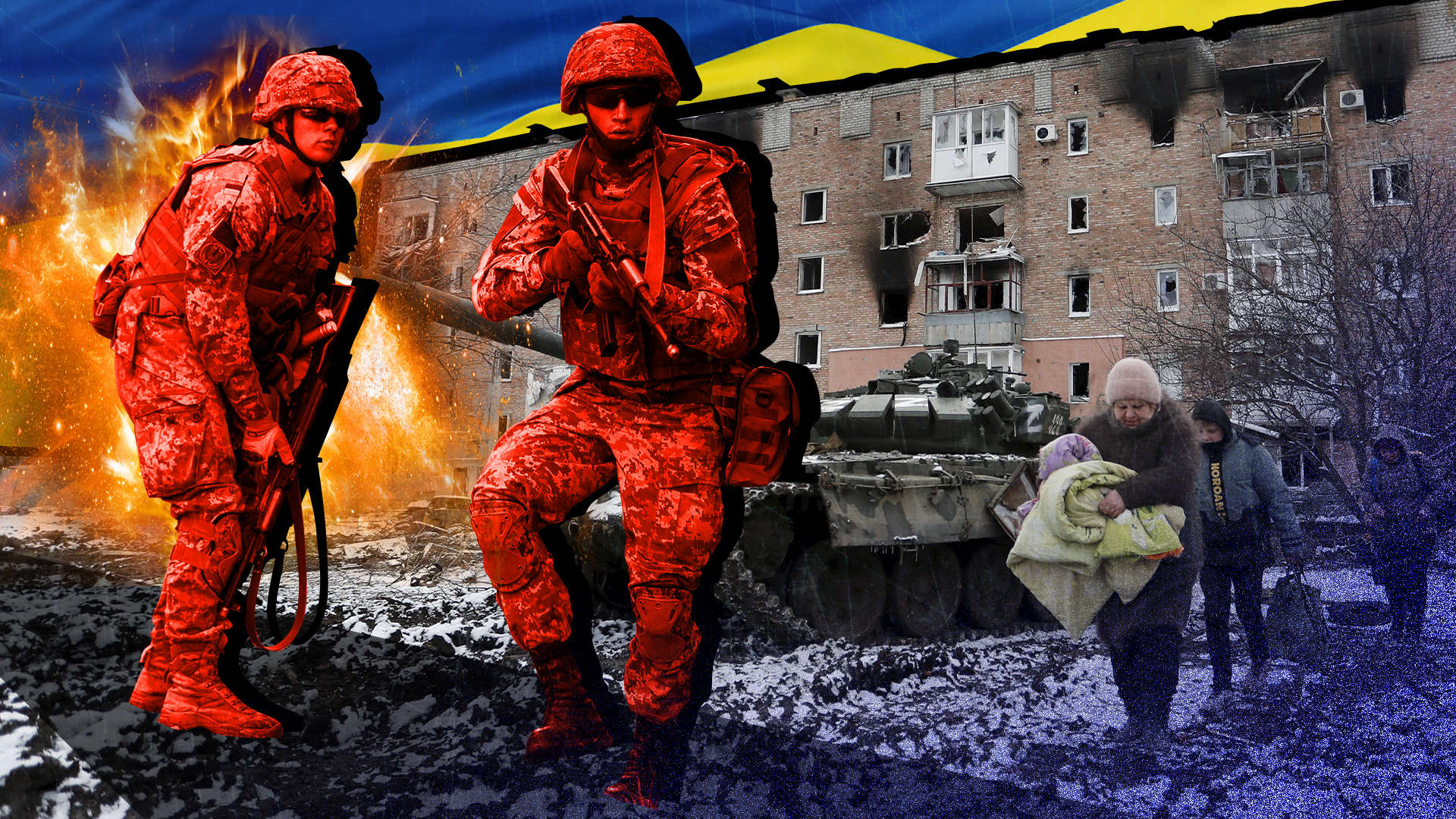 Разбомбили хохлов. Противостояние России и Украины. Украинский кризис. Войска Украины.