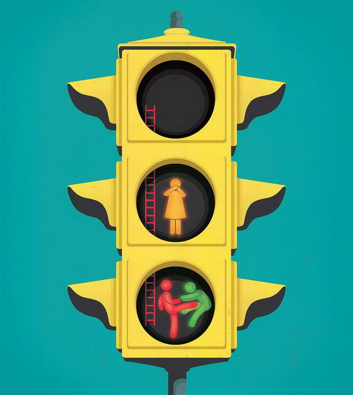 Ироничные иллюстрации о современном мире