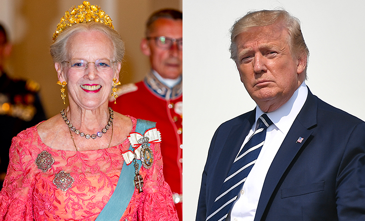 Дональд Трамп отменил встречу с королевой Дании Маргрете из-за отказа в продаже ему Гренландии