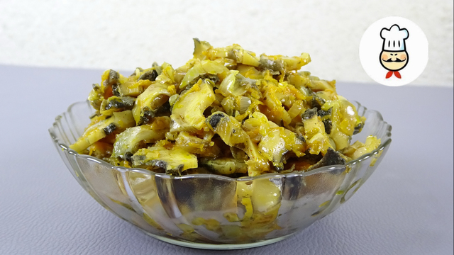 Фото к рецепту: Одесские  грибы . маринованные рапаны