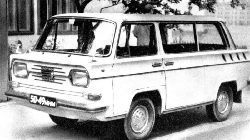 Оригинальный вагонный минивэн «Дружба» развивал скорость 130 км/ч. 1978 год НАМИ, СССР, авто, автоистория, автомобили, малолитражка, разработки