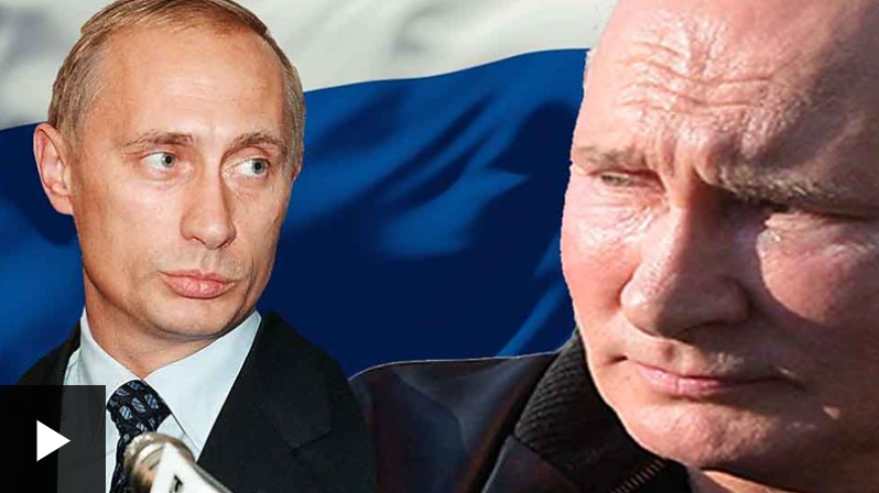 20 лет за 20 секунд: как менялся Владимир Путин