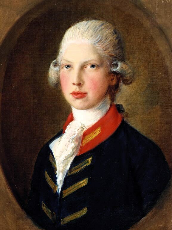 «Принц Эдуард, сын короля Георга III», худ. Томас Гейнсборо, 1782 год