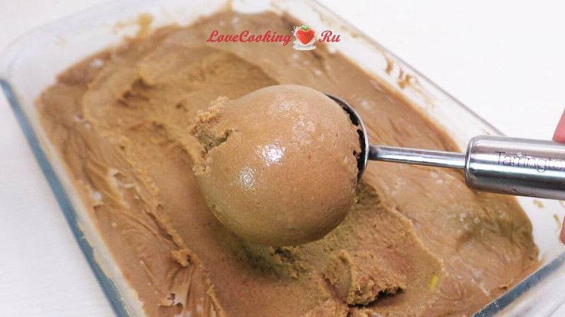 Вкусное и полезное шоколадное мороженое из авокадо