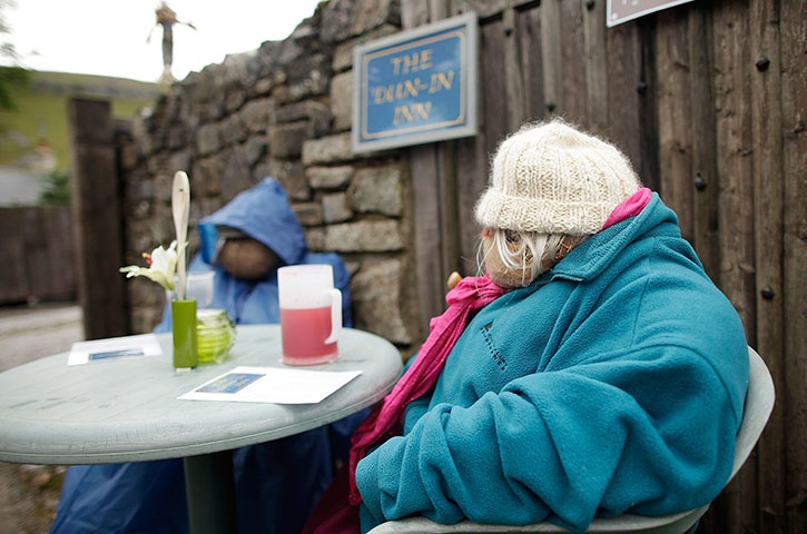 Фестиваль пугал в Англии авиатур