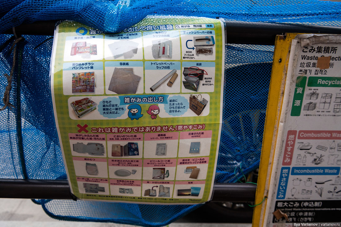 Что японцы делают с мусором Что японцы делают с мусором городская среда, интересное, мусор, парк, путешествия, токио, япония