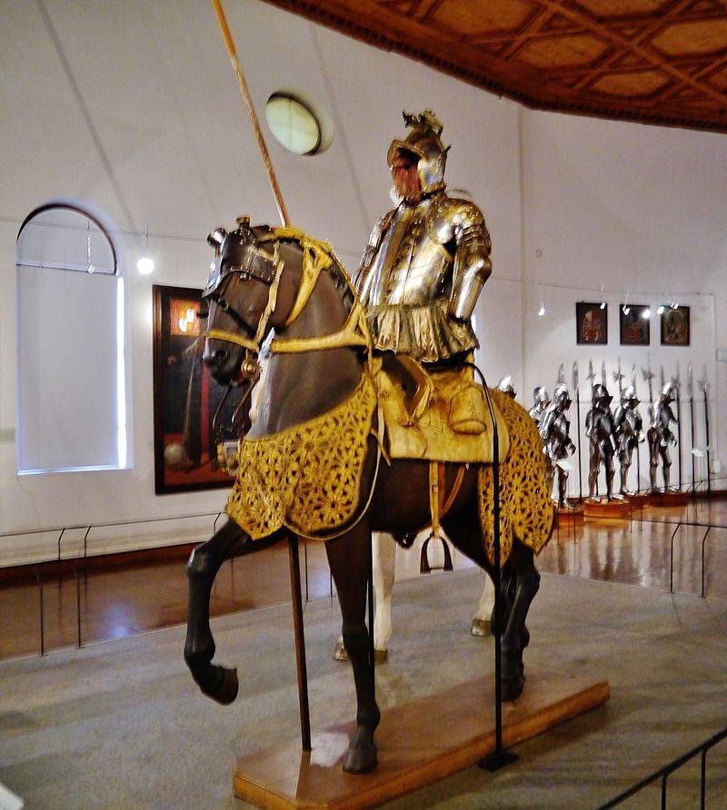 Всадники и доспехи замка Амбрас Всадники и доспехи замка Амбрас история