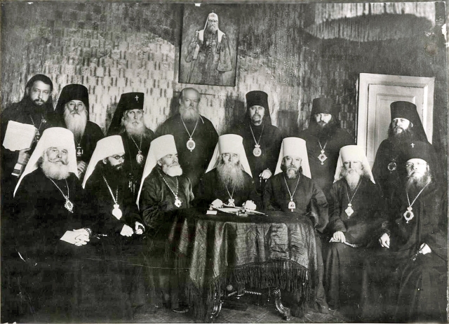 Временный патриарший Священный Синод. Зимняя сессия 1933–1934